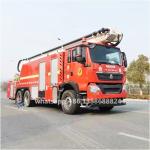 HOWO  Fire Sprinkler Truck   Ladder Fire Truck   Aerial Platform Fire Engine