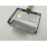 23 Needles Stainless steel Double Headed Honey Uncapping Fork with wooden handle