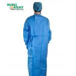 AAMI PB70 Level 3 Knitted Cuffs SSMMS Disposable Surgical Gown FDA Standard