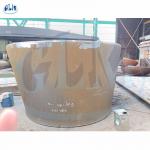 SA516 Gr70 Bottom ID 3300MM Conical Tank Heads Thickness 74mm for sale