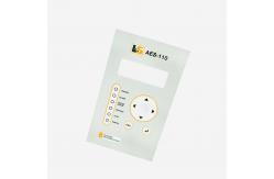 China Flexible Industrial LED Membrane Switch DC 12 Volt With Window supplier