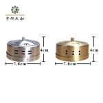 Convenient Moxa Box Pure Copper Portable Moxibustion Tools 7.8*4cm