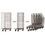 Full Security Galvanized Roll Cage Pallets Nestable Trolley