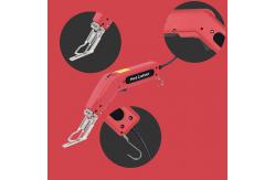 China Handheld Rope Hot Knife Fabric Cutter With Guide Foot supplier