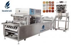China Vegetable Durable Weight Filling System Weighing Packing Machine Easy To Operate supplier