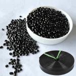 Polyethylene Black Color Masterbatch Granules For Injection Blow Molding for sale