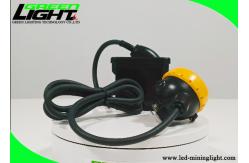 China Corded Rechargeable LED Headlamp 10000 Lux 16 Hours IP68 Waterproof supplier