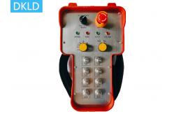 China Dual Feedback Mode Handheld Industrial Wireless Remote Control supplier