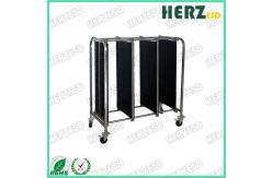 China SMT Magazine ESD Storage Racks Handle Adjustable PCB Storage Trolley supplier