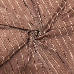 240gsm Sparkling Plush Spandex Velvet Velour Fabric Stripe Jacquard Bronzing for sale