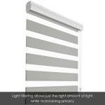 Skylight Shade Sheer Elegance Curtains Zebra Polyester Blinds For Windows for sale