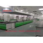 C frame Safety Chemistry Lab Workbench Lab Furniture Supply with Chemical resistant Laminate Work Surface for sale