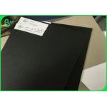 250gsm - 3mm Both Side Smooth Black Paper Board For Large Cardboard Boxes for sale