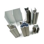 6000 Series Aluminum Window Door Extrusion Profile For Partition Wall Frames