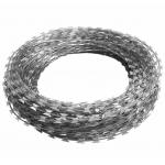 450mm Coil Diameter Galvanized Razor Barbed Wire For Mesh Fence for sale