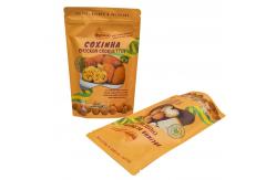 China Custom Printed Food Grade Ziplock Snack Custom Plastic Pouch Packaging Food Packing Bag supplier