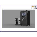 Stainless Steel Fire Test Chamber , Smoke Density Tester With Viewing Window ASTM D2843