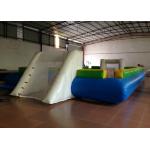 Waterproof PVC fabric Inflatable football Soccer Field Big Party Inflatable Soccer pitch for ball game for sale