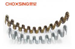 China Sinuous 4.0mm Upholstery Seat Springs 20 Inch Section Excellent Elasticity supplier