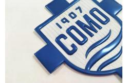 China Custom Printed Embossed Logo Labels Soft TPU Patches For Sportswear supplier