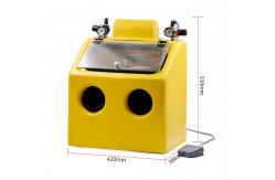 China 220V Antique Gold And Silver Sandblasting Machine Frosted Glass supplier