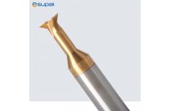 China Solid Carbide End Mill Customized Dovetail Special Metal Cutting Tools supplier