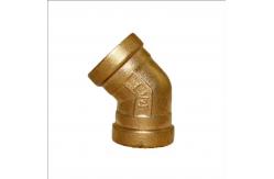 China Strong Copper Nickel Elbow For Customized Pipe Installations supplier