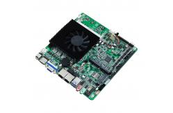 China Mini Itx Industrial Embedded Motherboard Dual Lan 6 COM With LVDS I5-6300U supplier