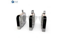 China Face Recognition Swing Flap Barrier Standard Anti Collision For Library 160A supplier