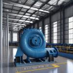 450-1000 RPM Water Turbine Generator with Automatic Manual Control