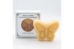 China MSDS Konjac Butterfly Bath Sponge supplier