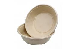 China Biodegradable Compostable Sugarcane Disposable Bowls 500ml Takeaway Bowls With Lid supplier
