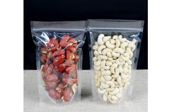 China Waterproof CPP 150MU Transparent Stand Up Pouches For Food Packaging supplier