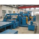 Rolled Steel Continuous High Speed Flying Cut To Length Line With Edge Trimming for sale
