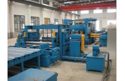 China Rolled Steel Continuous High Speed Flying Cut To Length Line With Edge Trimming supplier