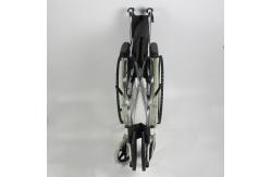 China Fixed Armrest Aluminum Manual Wheelchair United Break Mag Solid Wheels supplier