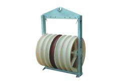 China Transmission Line Construction Pilot Wire Aerial Helicopter Stringing Blocks Wear Proof supplier