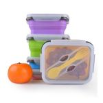 Retractable Food Container Silicone Household Products 600mL 700mL for sale