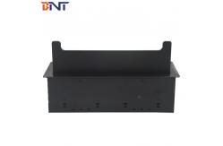 China Boente new style intelligent power socket flip up brush multimedia tabletop socket supplier