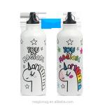 Aluminum Alloy Custom Color Changing Water Bottle Anti Corrosion Coating for sale