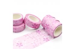 China Width 10mm Single Sided Acrylic Adhesive Washi Tape With No Residue supplier