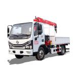 Factory DFAC DongFeng 4X2 Truck Mounted 4 Ton Crane for sale