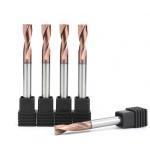 Supal Tools Solid Tungsten Carbide End Mill 2 Flutes Flat End Drill With Coating for sale