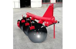 China Iron Small Tractor Disc Plough / Plow Three Point Mounted For Farms supplier