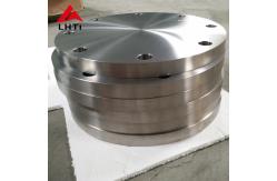 China ASME B16.5 Pipe RF Titanium Blind Flange 4 Class 300 UNS R50400 supplier