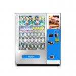 Automatic Security Beer SnackFood / Bento Vending Machine With Microwave Heating Function for sale
