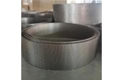 China GR1 GR2 Titanium Plate Tensile Mesh Diagonal Battery Electrodes Mesh supplier