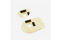 China DC 12 Volt PCB Membrane Switch Panel Irregular Shape With Glossy Matte Surface supplier