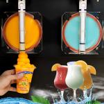 Restaurant Frozen Drink Beverage Machine Commercial 56 Liter Slushie 15.6*8.1 Inch for sale