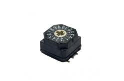 China LW26 24 Positions Rotary Potentiometer With On Off Switch 3 Way Encoder Switch supplier